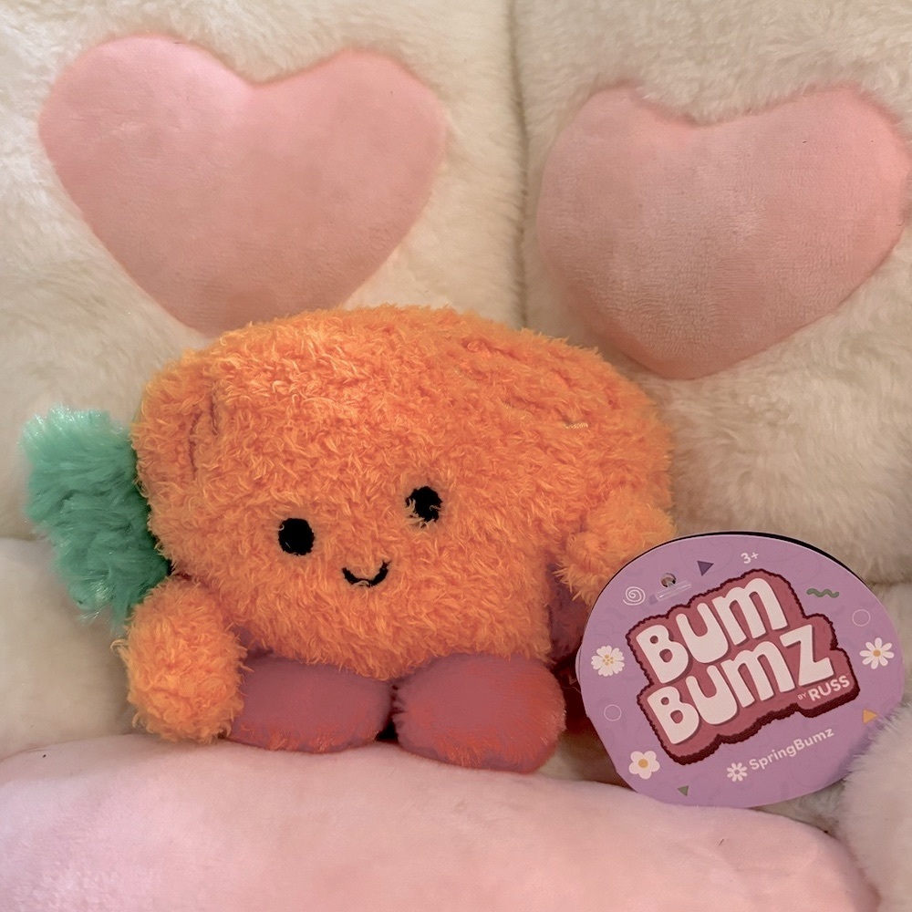 NEW Carson 4.5” BumBumz Easter Carrot